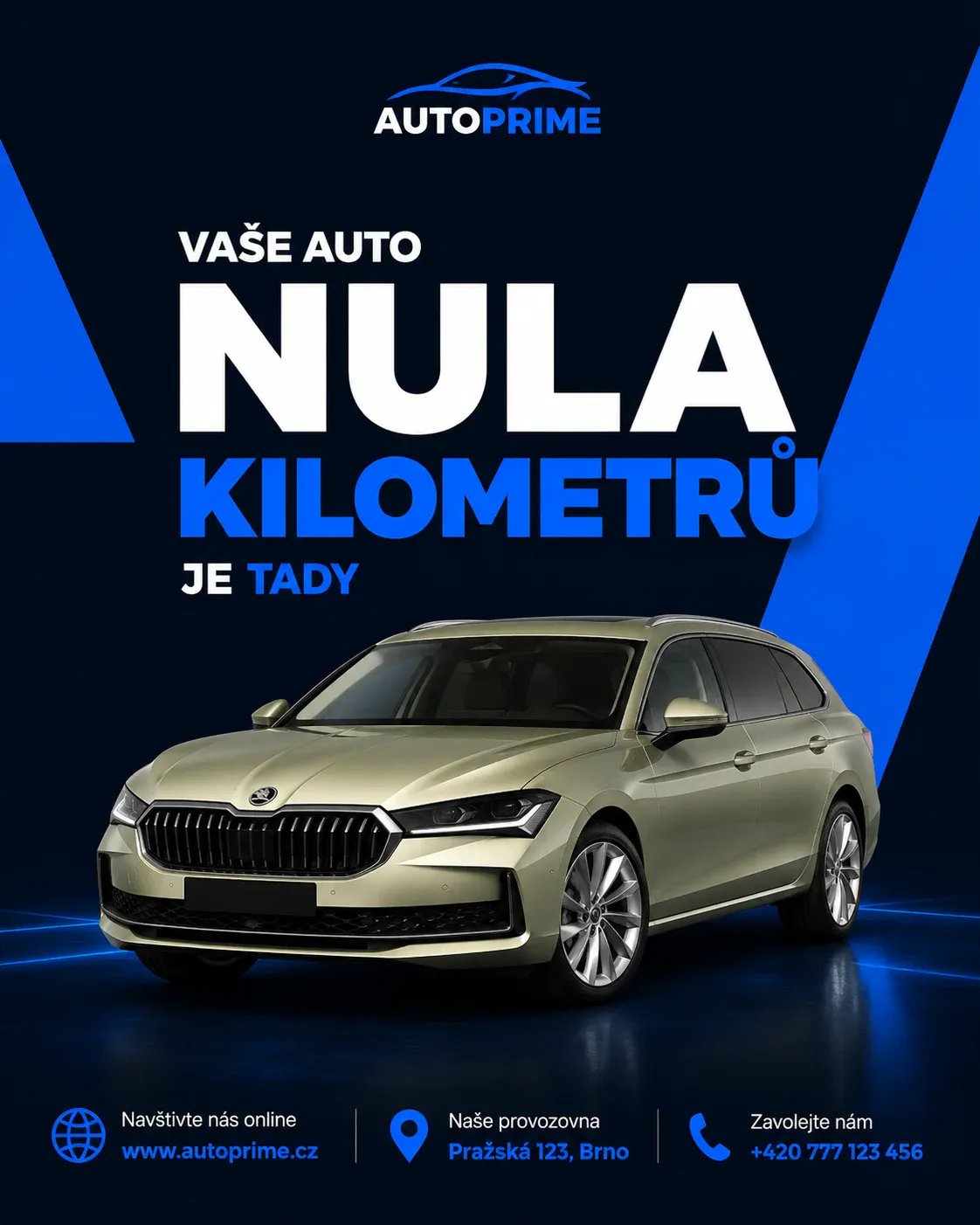 Prodejní kampaň pro nová vozidla